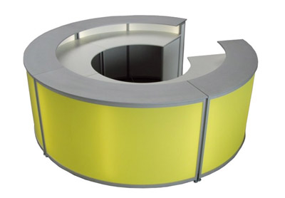 Rundtheke Leuchttheke Bitburg